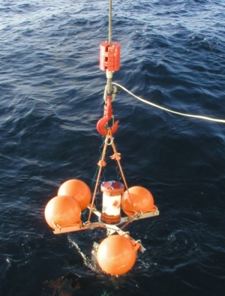 Deploying ADCP Deepwater mooring